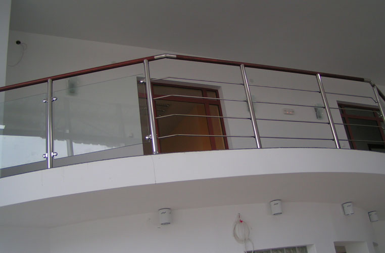 Balkon Geländer Edelstahl-10