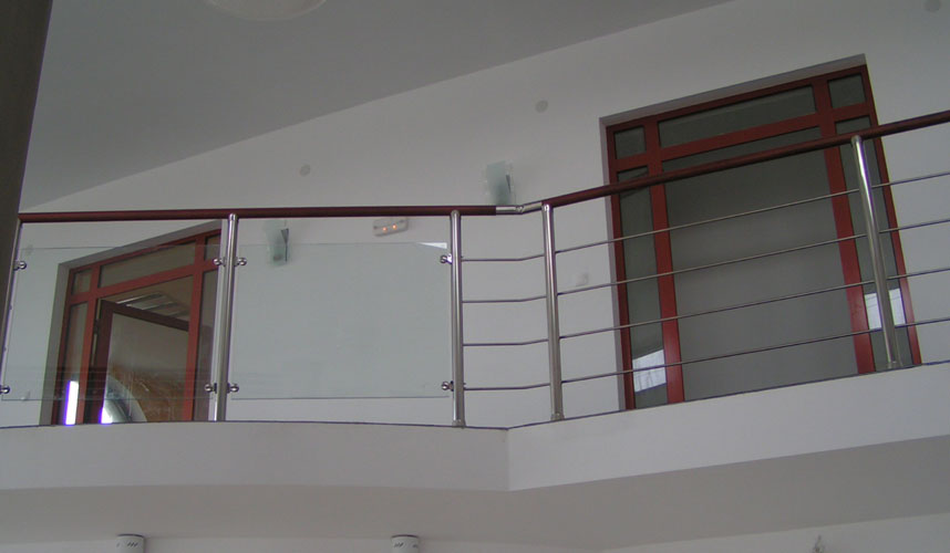 Balkon Geländer Edelstahl-3