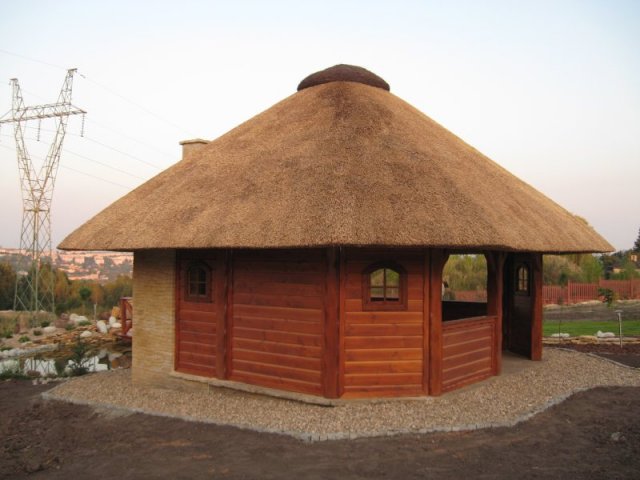 Pavillon Holz aus Polen in in Österreich