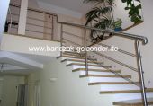 Treppengeländer - Edelstahl-2